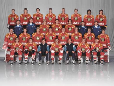 Spelare och personal i Brynäs