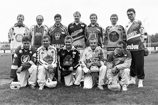 Bakre raden fr. v Christer Abrahamsson, Leksand, Anders