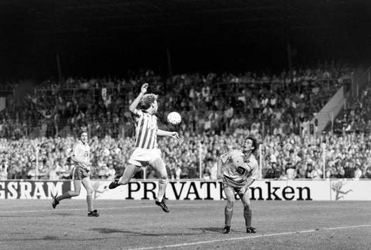 Fotboll, Uefacupen, Bröndby - IFK Göteborg, 2-1