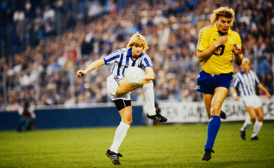 Göteborgs Stefan Pettersson skjuter