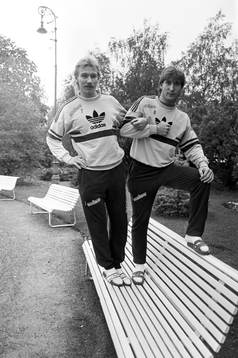 Jan Hellström och Leif Forsberg