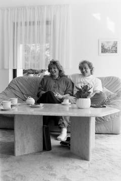 Robert Prytz med sin Joyce