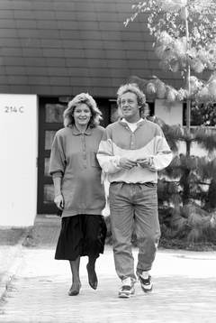 Robert Prytz med sin Joyce