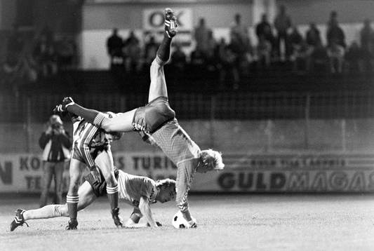 Peter Schmeichel, målvakt i Bröndby