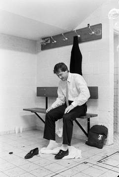 Ingemar Erlandsson i omklädningsrummet