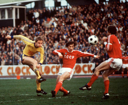 Fotboll, Sverige - Sovjet, Torbjörn Nilsson