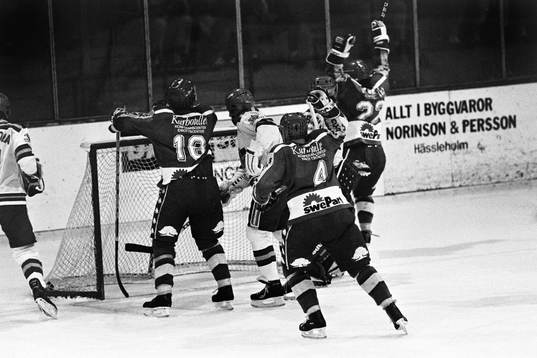 Tyringes Jonas Svensson, Thomas Persson och Skeeter Moore