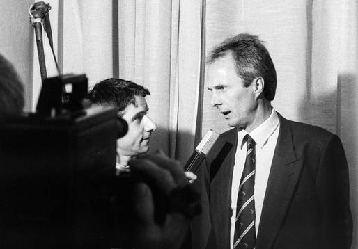 Sven-Göran Eriksson, tränare i Fiorentina