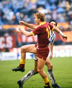 Zbigniew Boniek of Roma (1987)