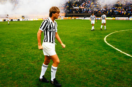 Michael Laudrup of Juventus (1987)