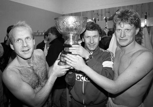 Tord Holmgren, Gunder Bengtsson och Stefan Pettersson.