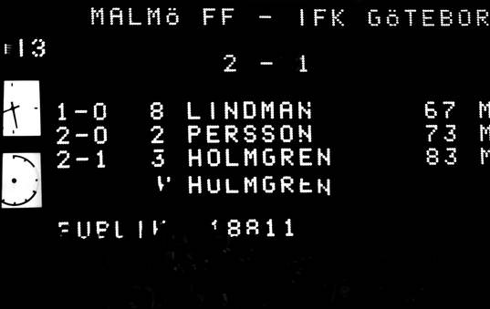 Resultattavlan