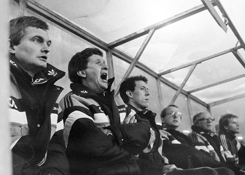 Kjell Pettersson, Gunder Bengtsson, tränare och Björn