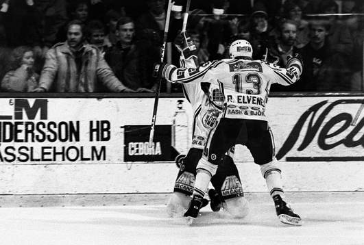 Roger Elvenes, Rögle jublar