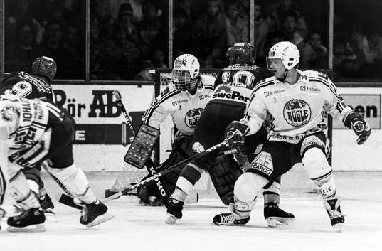 Jan Lilja, Tyringe framför Billy Nilsson, målvakt i Rögle