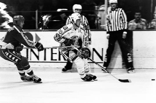 Tommy Själin, Rögle med pucken