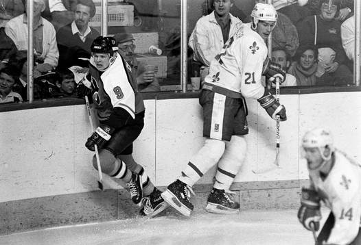 Per-Erik Eklund, Philadelphia och Randy Moller, Quebec