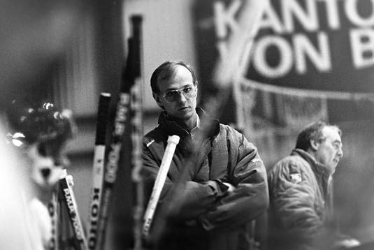 Björn Kinding, tränare i Biel