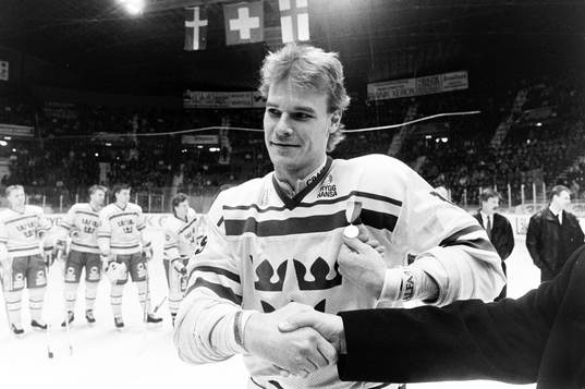 Sveriges Thomas Rundqvist bragdmedaljen