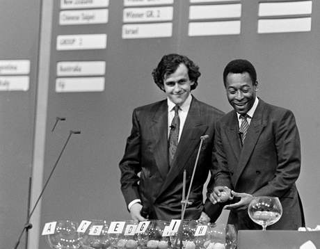 Michel Platini och Pelé
