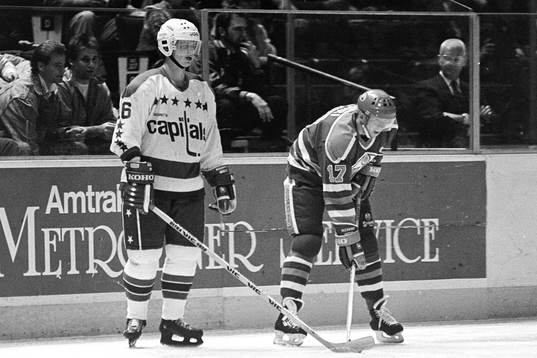Bengt-Åke Gustafsson, Washington och Jari Kurri, Edmonton