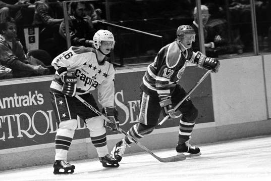 Bengt-Åke Gustafsson, Washington och Jari Kurri, Edmonton