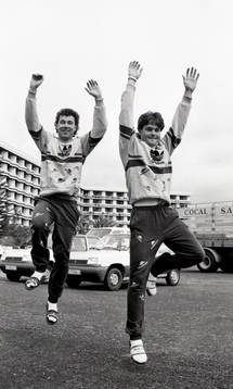 Stefan Rehn och Anders Limpar