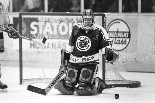 Benny Westblom, målvakt i Frölunda