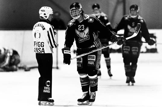 Marcus Thuresson i snack med domaren