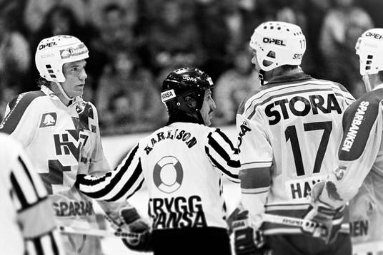 Ivan Hansen, Leksand i diskussion med domare Karlsson