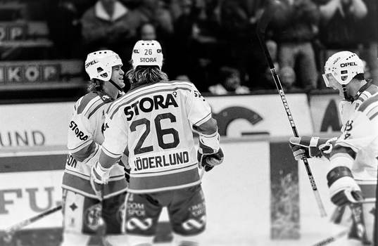 Magnus Svensson och Kenneth Söderlund jublar