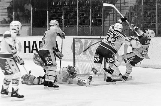 Carl-Erik Larsson, Leksand går hårt åt djurgårdens