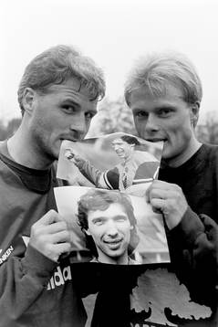 Glenn Hysén och Peter Larsson