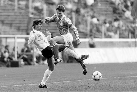 Lothar Matthäus, Västtyskland i kamp om bollen