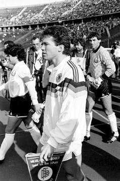 Lothar Matthäus, lagkapten i Västtyskland