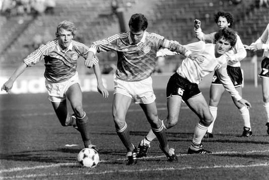 Jürgen Klinsmann och Lothar Matthäus, Västtyskland i