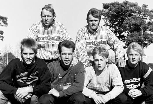 Sven-Bertil Andersson och Anders Linderoth tränare bakom