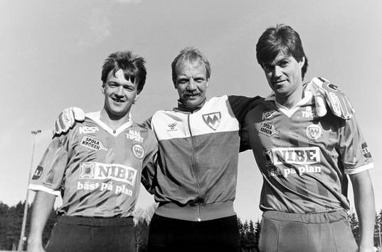 Jim Tolmie, John Mikkelsen, målvakt och Kurt-Arne