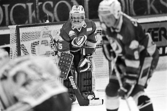 Peter Lindmark, målvakt Färjestad