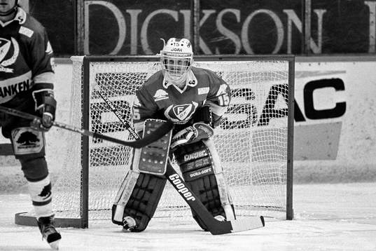 Peter Lindmark, målvakt i Färjestad