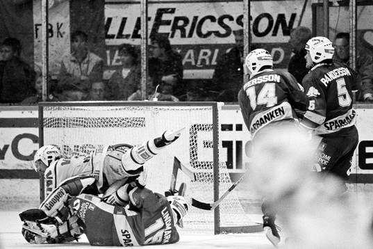Peter Lindmark, målvakt i Färjestad
