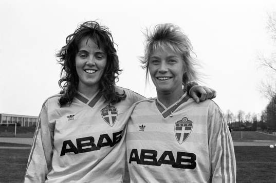 Pärnilla Larsson och Anneli Andersson, Sverige