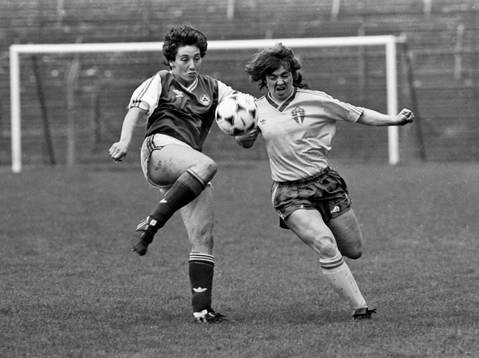 Fotboll, dam,  EM-Kval, Irland - Sverige, 1-1