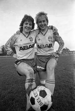 Pia Syrén och Tina Nilsson