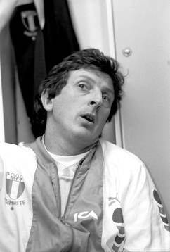 Malmös Roy Hodgson ser inte nöjd ut