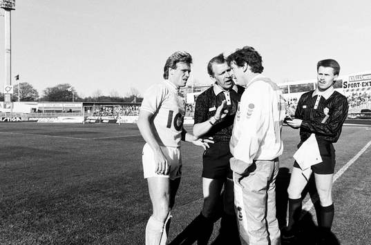 Leif Engqvist och Roy Hodgson tränare i Malmö i