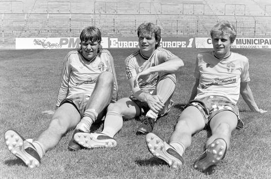 Joakim Nilsson, Leif Engqvist och Jonas Thern, Sverige på