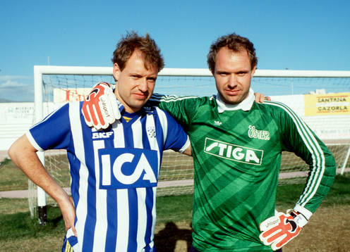 Fotboll, Bröderna Ravelli, Andreas i IFK Göteborg och