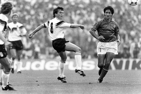 Lothar Matthäus, Västtyskland och Fernando de Napoli,