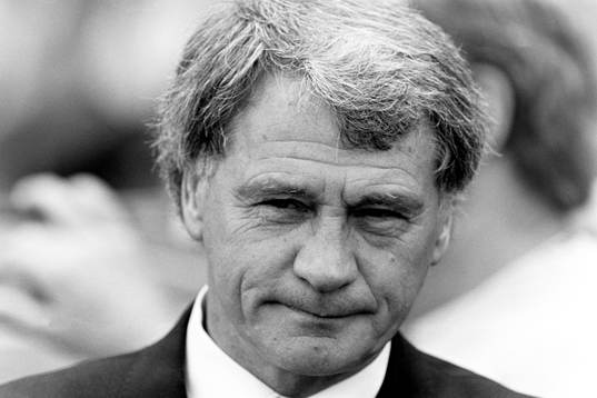 Bobby Robson, förbundskapten i England